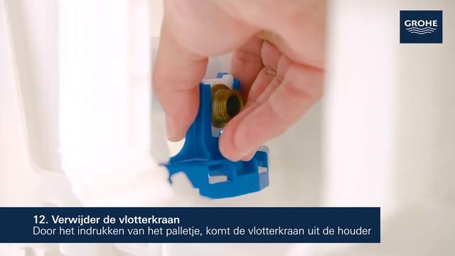 Как заменить смывной и наполнительный клапан в инсталляциях GROHE.mp4