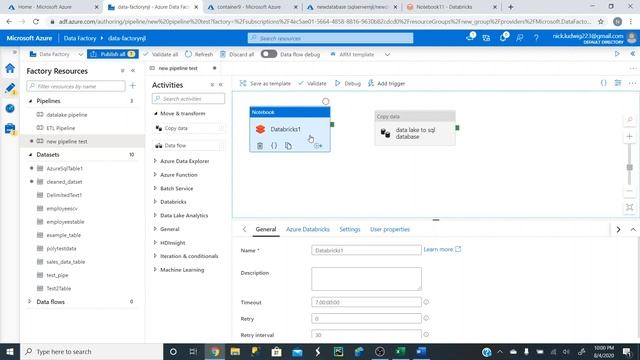Building Data Factory Pipeline Steps and Creating an Event Trigger смотреть онлайн