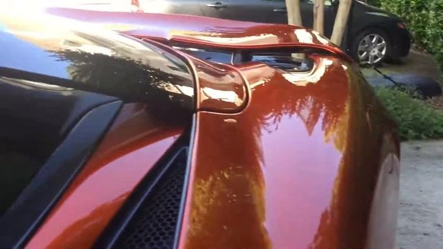 McLaren 720 Spider air brake positions смотреть онлайн