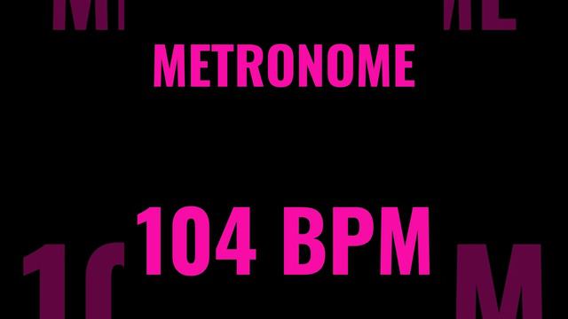104 bpm metronome смотреть онлайн