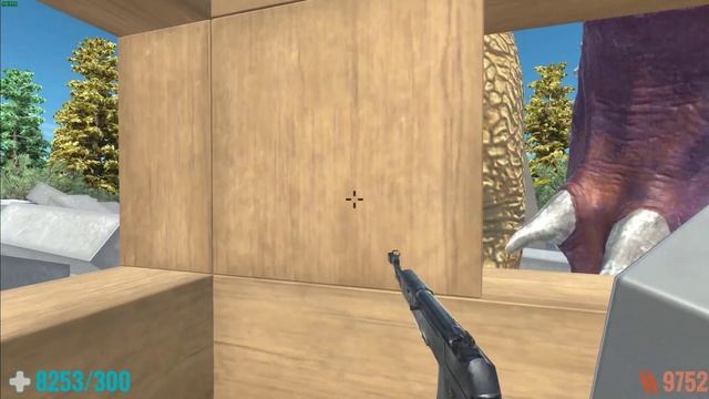 Survive in The Sandlands with Dinosaurs. FPS Perspective! Animal Revolt Battle Simulator смотреть онлайн