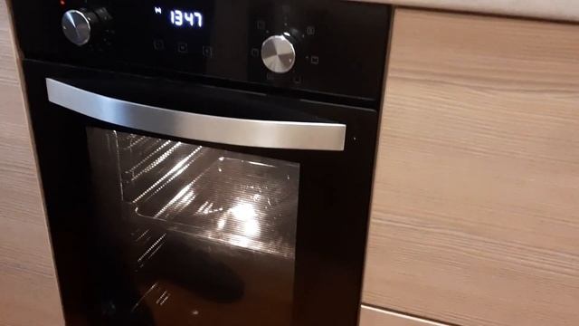 Первое включение Духового Шкафа. Первый запуск духовки, ее прокаливание. смотреть онлайн
