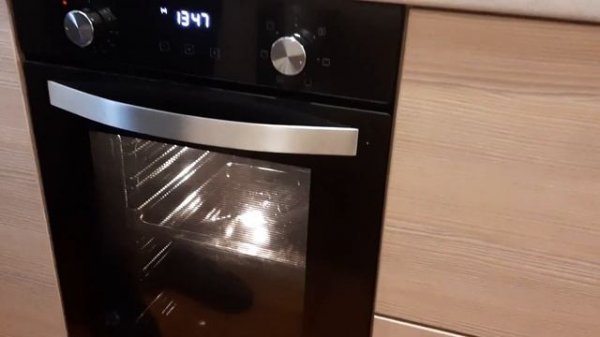 Первое включение Духового Шкафа. Первый запуск духовки, ее прокаливание.