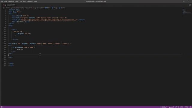 Angular Ng repeat - Tutorial 1 in Hindi/Urdu смотреть онлайн