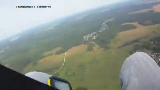 Полёты на параплане в Подмосковье смотреть онлайн