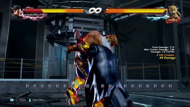 Tekken 7 - King: Throw combos made easy смотреть онлайн