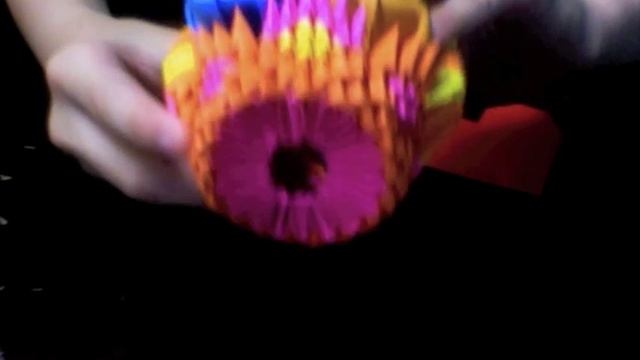 3-D Origami Flower Basket (Not a Tutorial) смотреть онлайн