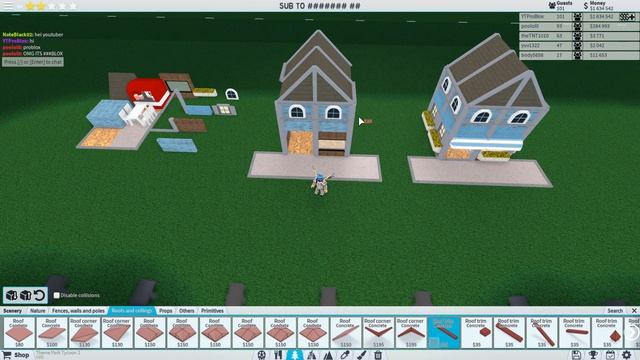 How To build - Small Shop - ThemePark Tycoon 2 - Roblox смотреть онлайн