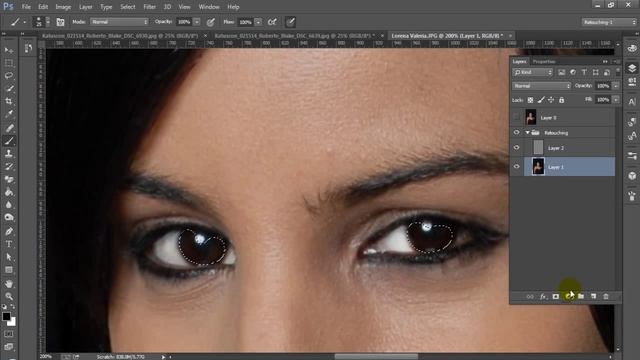 Photoshop Beauty Retouching Eyes | Photoshop CC смотреть онлайн