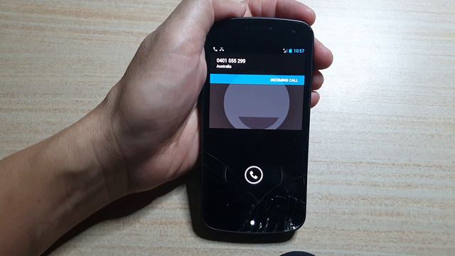 Incoming Call on the Android Version 4.0.4 смотреть онлайн