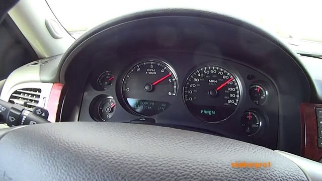 Chevy Suburban 0-60mph acceleration and max. speed смотреть онлайн