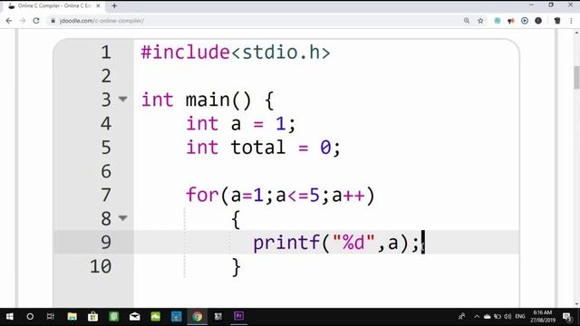How to Use For Loop, C and Flowchart for Complete Beginners смотреть онлайн