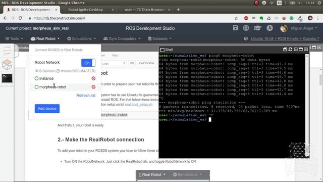 [Morpheus Chair] ROS Connection in 5 mins to Real Robot + Raspberry Pi | Ep.X1 смотреть онлайн