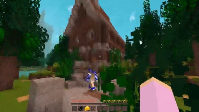 MOVING INTO OUR NEW CASTLE! | Minecraft Little Kelly смотреть онлайн