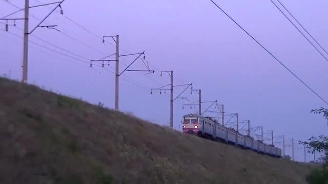 ЕР9М-383 / ЕР9М-545 #поїзд № 845 Київ - Неданчичі смотреть онлайн