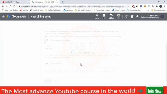 Google Adwords 350$ Threshold In 2021 | $350 USA New Google Ads Method | FasiTV