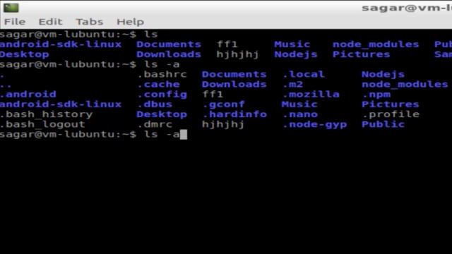 How to view only hidden files and directories in Linux смотреть онлайн