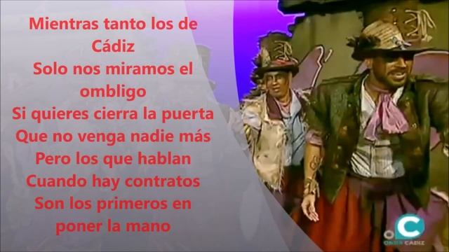 Pasodoble "Dime Tacita por Dios" de La Manada-Comparsa Letra, lyrics y karaoke смотреть онлайн