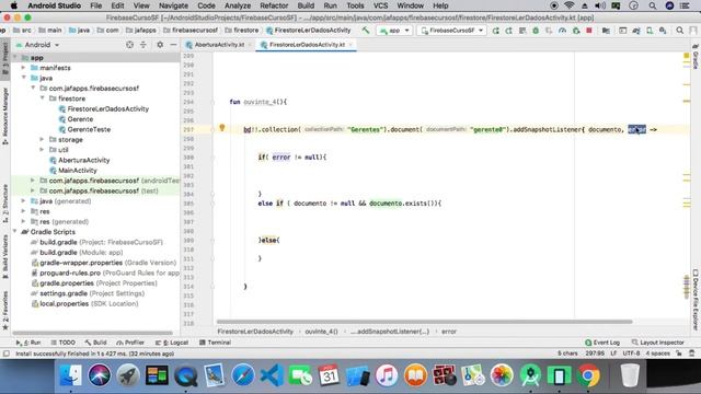Firestore Kotlin - Parte 6 - Utilizando Listener смотреть онлайн