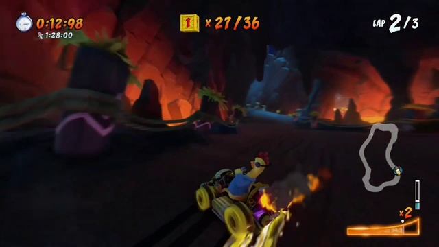 [Xbox World Record] CTR: NF Relic Race- Inferno Island (0:34:14) смотреть онлайн