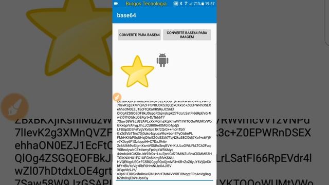 Sketchware Conversão de imagem para texto e de texto para imagem usando BASE64 смотреть онлайн