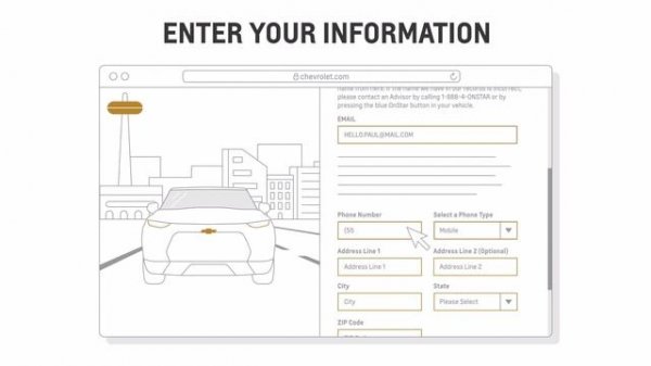 Chevrolet My Account: Managing your Vehicle Online | Chevrolet