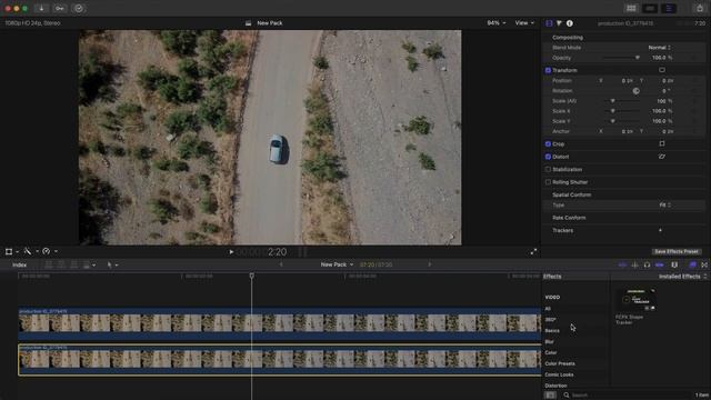 SICK Shape Outline Mask Effect in Final Cut Pro X смотреть онлайн