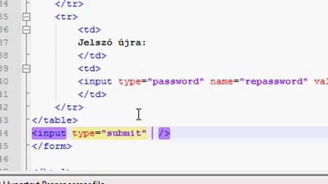 PHP Tutorial: Bejelentkezés & Regisztráció: Felhasználó Regisztrálása(1.rész)