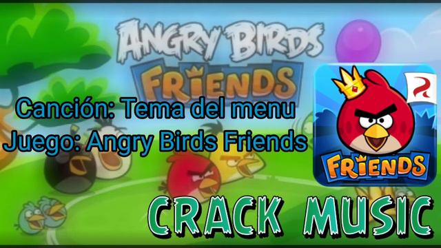 Angry Birds Friends | Tema del menu | CRACK MUSIC смотреть онлайн