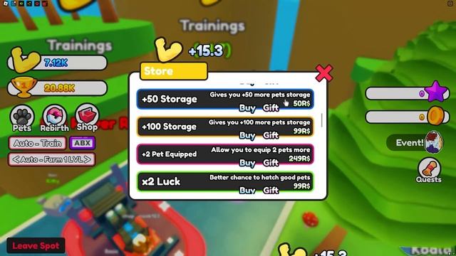 ROBLOX CHOP AND FROSTY COMPETE IN STRONG LEG SIMULATOR смотреть онлайн