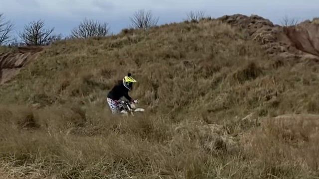 2021 Husqvarna TC250 VS 2020 Yamaha YZ250 on SAND TRACK смотреть онлайн