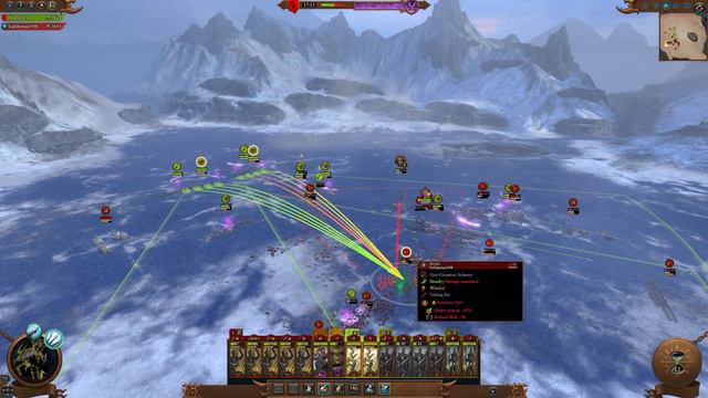 Total War WARHAMMER III Dark Elves vs Kislev Frost Hydra смотреть онлайн