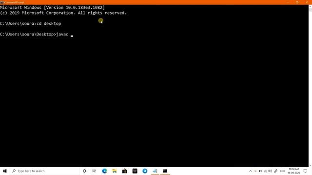 How to write java code using NOTEPAD || using CMD to compile and run code смотреть онлайн