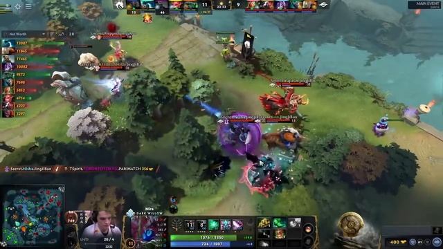 SECRET vs SPIRIT Game 2 — CRAZY ENDING! TI10 Lower Bracket Final смотреть онлайн