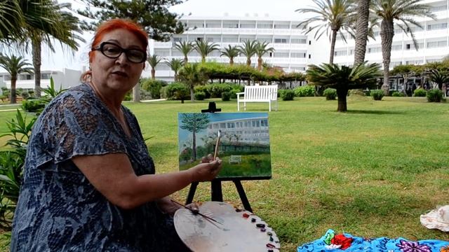Рисуем с натуры на Кипре смотреть онлайн