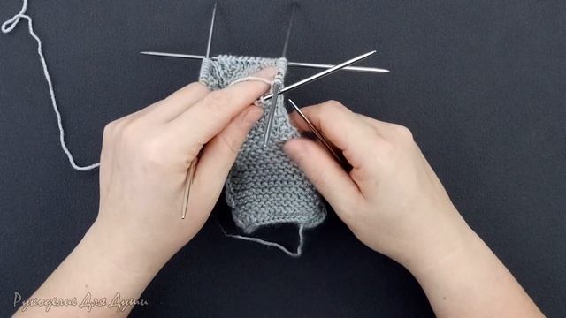 Вязание спицами. Элегантные перчатки. (часть 1) смотреть онлайн
