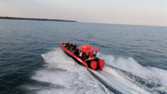 Скоростной катер. Азовское море. смотреть онлайн