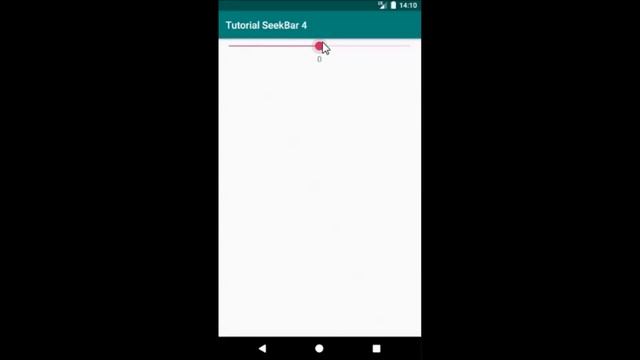 AndoridStudio - SeekBar: da -10 a +10 смотреть онлайн