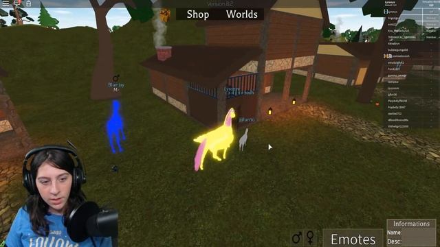 ROBLOX HORSE WORLD New Free MARWARI HORSE with Funny Ears! My Little Pony?! смотреть онлайн