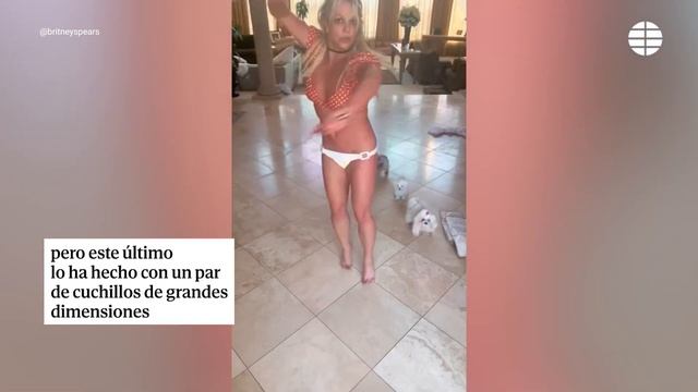 Britney Spears y su peligroso baile con cuchillos que preocupa a sus fans смотреть онлайн