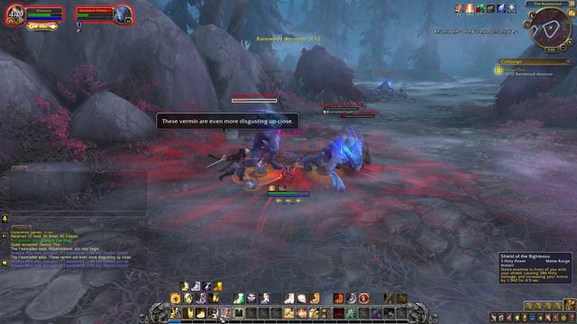 Shadowlands Quest 272: Devour This (WoW, human, Paladin) смотреть онлайн