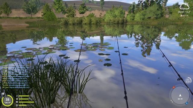 Русская рыбалка 4 - река Сура - Охота за трофейной плотвой смотреть онлайн