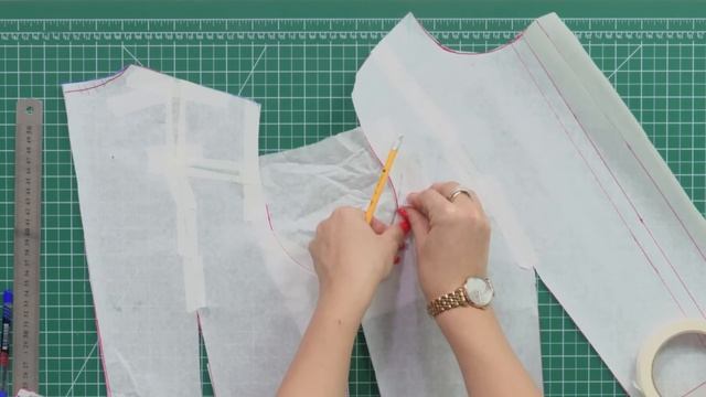 Рубашка с открытой американской проймой. Моделирование рубашки┃#школашитья