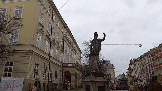 Амфітріта - фонтан на площі Ринок смотреть онлайн