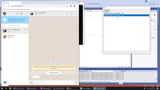 Create WhatsApp BOT with VB.NET (PART 1) смотреть онлайн
