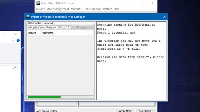 How to install Mass Effect 3: Rejection смотреть онлайн