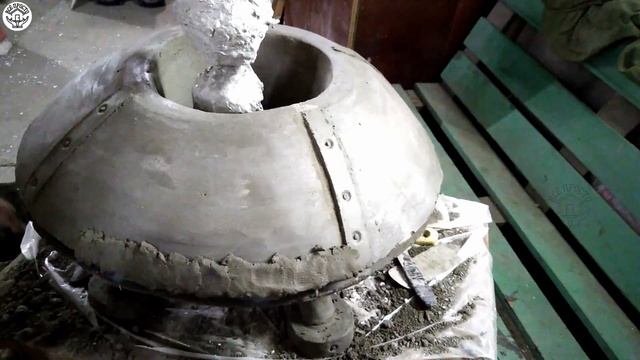 Необычная поделка из ЦЕМЕНТА и ПЕНОПЛАСТА своими руками | Crafts made of cement and foam смотреть онлайн