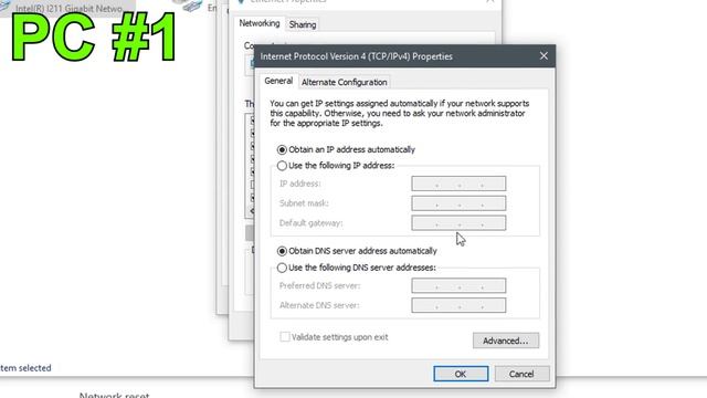 Transfer Files between 2 PCs with Crossover LAN Cable -- Tutorial смотреть онлайн