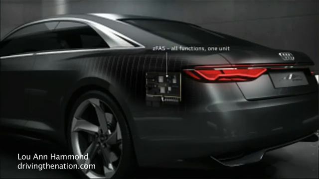 Audi A7 "Jack" chauffeurs journalists from CA to NV Consumer Electronics Show CES 2015 Las Vegas, N смотреть онлайн