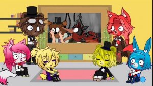 реакция на 5 утра / Fnaf 5am/Гача лайф